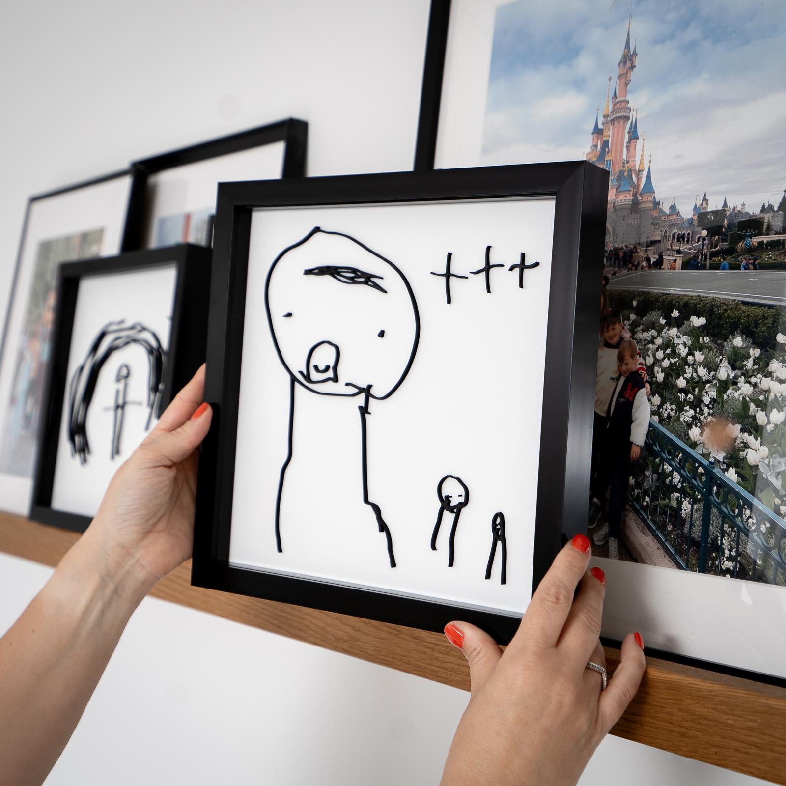 Framed Drawing Print