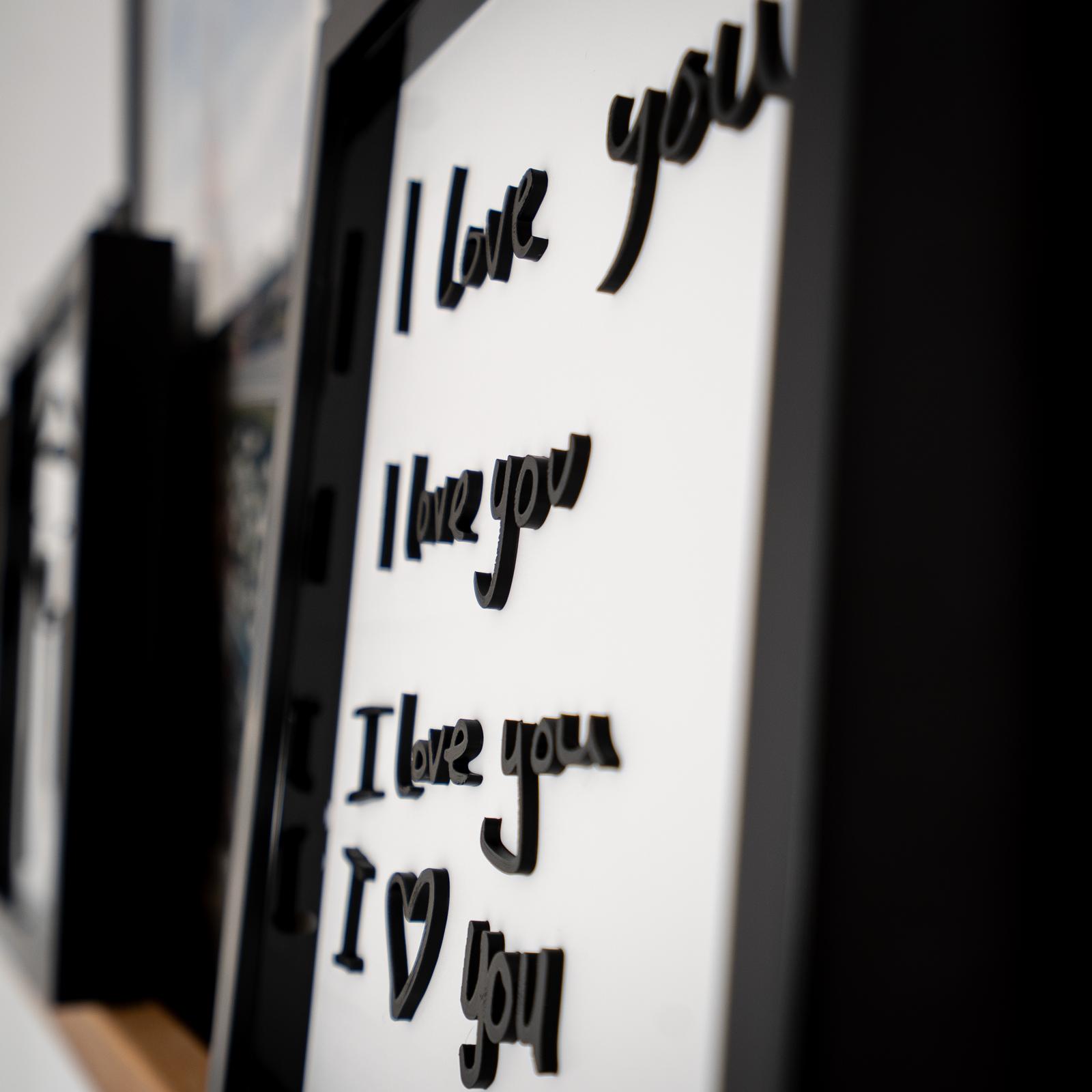 I Love You Frame