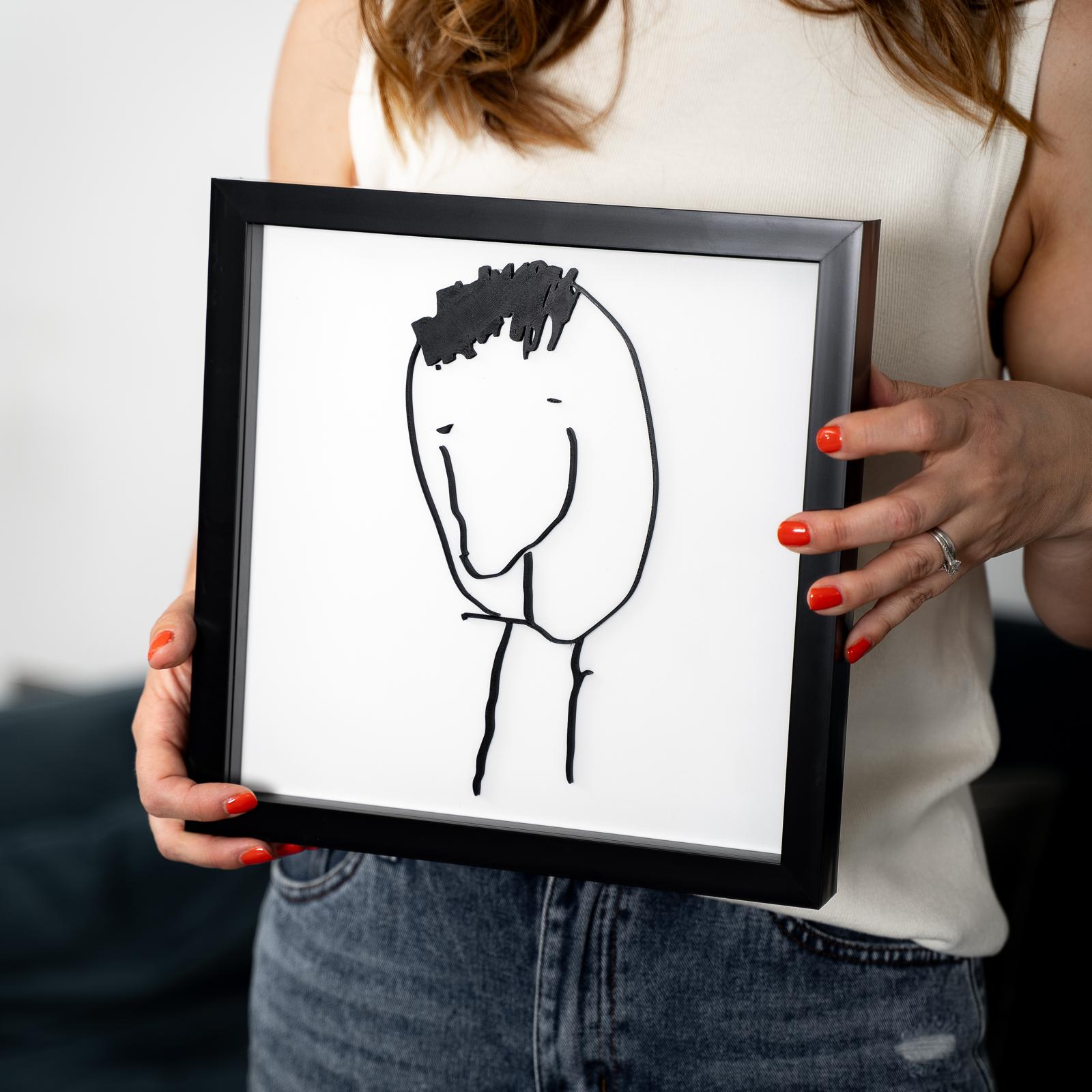 Framed Drawing Print